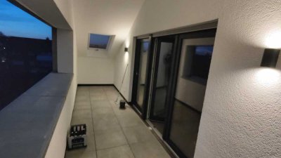 Exklusive, neuwertige 2-Raum-DG-Wohnung mit gehobener Innenausstattung mit Loggia in Coesfeld