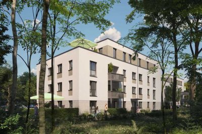 Moderne 2-Zimmer-Wohnung mit Terrasse und Garten im EG, hochwertige Ausstattung