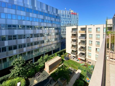 LAENDYARD - Traumhafte Zwei-Zimmer-Wohnung mit großem, hofseitigem Balkon Richtung Westen - Miete 1030 Wien