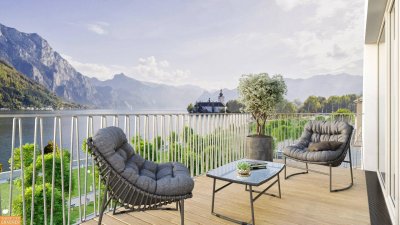 Exklusives 4-Zimmer-Penthouse mit atemberaubendem Seeblick in Gmunden