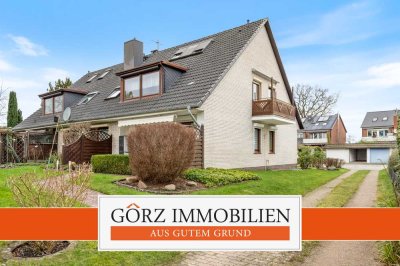 Gepflegte Maisonette Wohnung mit 99 m² Wohn- und Nutzfläche - Gartennutzung, eigenem Pavillion,  Gar