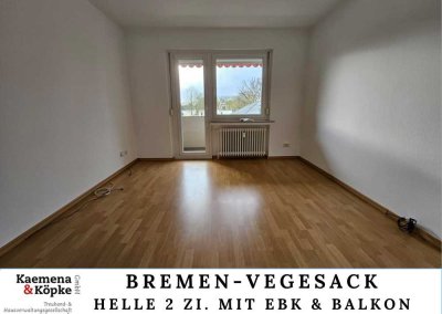 FRISCH RENOVIERTE 2-Zimmer mit Balkon und Garage