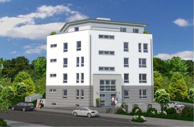 Erstbezug – hochwertige u barrierefreie 2-Zi-Whg mit EBK, Balkon, Aufzug u Stellplatz