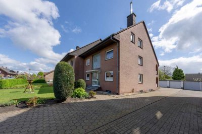 Geräumige Eigentumswohnung & Souterrain-Bereich
mit Balkon und Garage in Selm