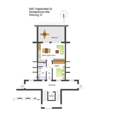 2-Zimmer Wohnung in Kehl