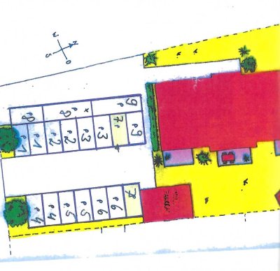 Zwei-Zimmer-Dachgeschosswohnung mit Balkon und Badewanne