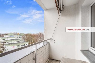 IMMOBERLIN.DE - Angenehme sonnenhelle Wohnung mit Westloggia & Pkw-Stellplatz in behaglicher Lage