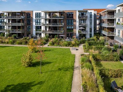 Wohnen im Park - sonnige 3-Zimmer Wohnung im EG mit Terrasse und Blick ins Grüne