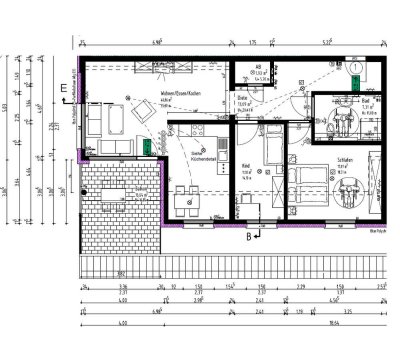 Exklusive, moderne, helle Wohnung (Erstbezug) in St. Blasien