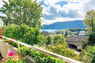 Architektenhaus mit Seeblick und Gestaltungspotenzial in Krumpendorf am Wörthersee