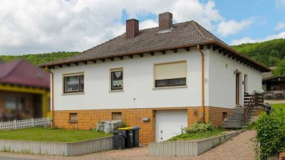 Bungalow mit großem Garten in familienfreundlicher Lage von Mansbach