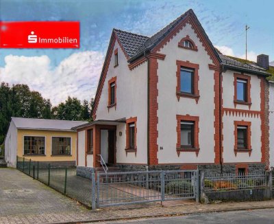 Gemütliches Einfamilienhaus mit Werkstatt, Garage und Garten in Waldbrunn-Hausen