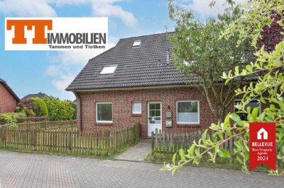 TT bietet an: Ebenerdige 3-Zimmer-Wohnung mit Terrasse und Garage in Neuengroden!