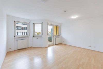 Hegerich: Geräumige 1 Zimmerwohnung mit Balkon und Tiefgarage im Norden von Nürnberg!