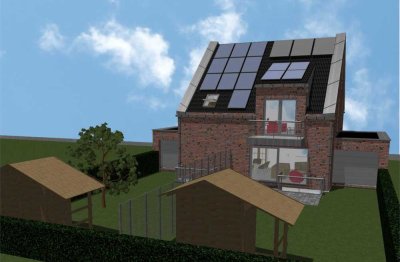 Exklusive Neubau-Maisonette-ETW,
mit Balkon, Garten und Garage in Erkelenz-Kückhoven