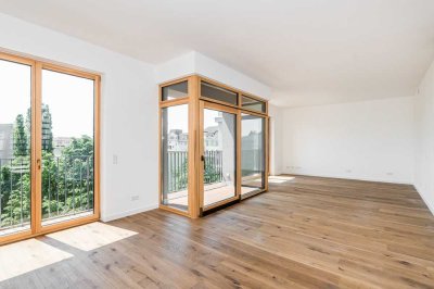 Sonniges 2-Zimmer-Neubau-Penthouse am Bayerischen Viertel!