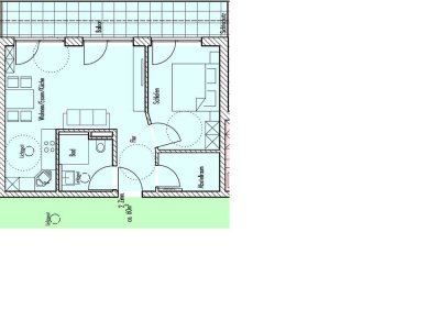 Heimkommen und wohlfühlen - Erstbezug exklusiver, barrierefreier 2-Zimmerwohnung mit Balkon