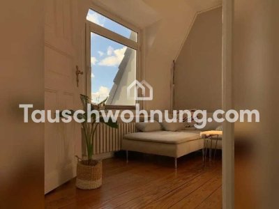 Tauschwohnung: Schöne 3-Zi.-Altbauwohnung mit großem Balkon und Stellplatz