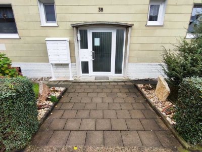 Bes. ab 17.10.24 **3-Zimmer Dachgeschosswohnung mit eigenem Gartenanteil - ca. 47 m² Wohnfläche**