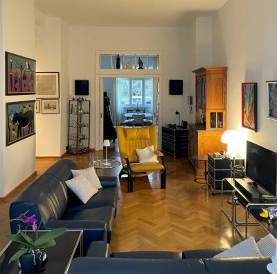 Repräsentative Altbau Loft-Wohnung nahe Mainufer