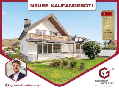 Familientraum! Saniertes Einfamilienhaus mit Einbauküche, überdachter Terrasse, Garten und Garage