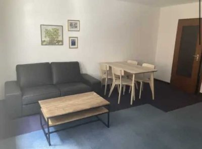 Möblierte 2-Zimmer-Wohnung Hochparterre mit EBK & Terrasse in Mannheimer Quadraten