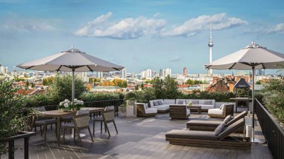 Zusammengelegtes Premium-Penthouse in zentraler Lage mit Aufdachterrasse !