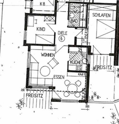 Möbilierte 3,5-Raum-Wohnung mit gehobener Innenausstattung mit Balkon und EBK in Aalen