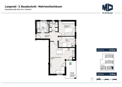 Gemütliche 3-Zimmer-Wohnung in grüner Umgebung