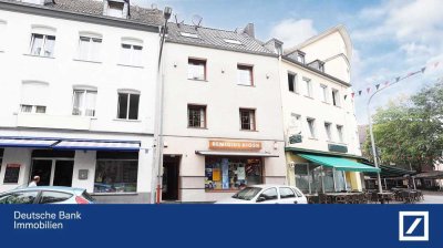 Viersen: Wohn- und Geschäftshaus mit großer Dachterrasse in TOP-Zustand