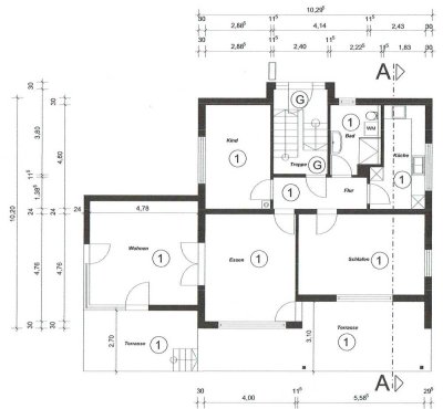 Von Privat zu vermieten - EG Wohnung, 4 Zimmer, schöner Südgarten,