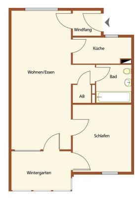 Geschmackvolle 2,5-Zimmer-Wohnung in Uhingen