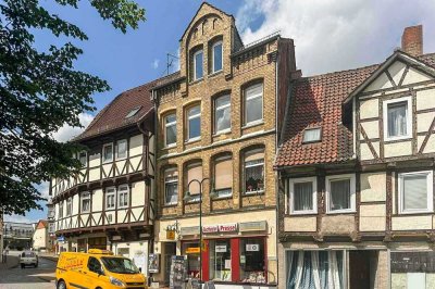 2 Wohneinheiten und 1 Gewerbeeinheit zur Selbstnutzung oder Vermietung in guter Lage von Helmstedt