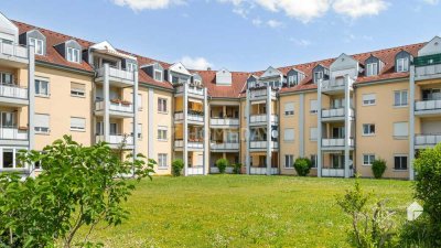 Gepflegte 2-Zimmer-Wohnung mit Balkon und Aufzug in familienfreundlicher Lage