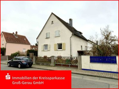 *** Großzügiges Ein- bis Zweifamilienhaus mit Garten in Klein-Gerau ***