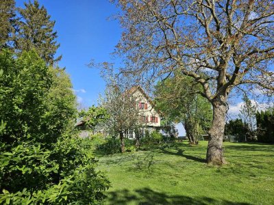 Absolute Alleinlage Perle Bauernhaus mit Herz Erholungsoase Weitblick 2 Wohnungen + Nebengebäuden