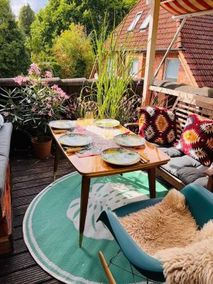 Schöne 2-Zimmer Wohnung mit Dachterrasse in Embsen