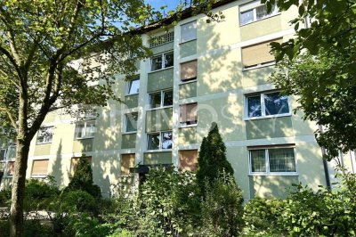 Moderne 3-Zimmer-Wohnung mit Balkon und offener Küche