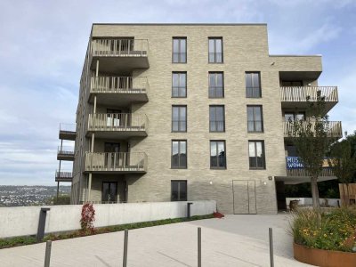 Traumhafte 2,5 Zimmer Neubauwohnung mit phänomenalem Ausblick aufs Neckartal