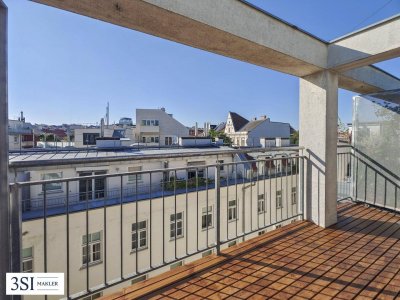 Dachmaisonette mit Terrasse und Taumblick nähe Schlossquadrat!