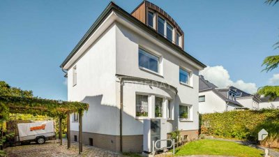 Energetisch modernisierte Villa in herausragender Qualität mit viel Platz und traumhaftem Garten