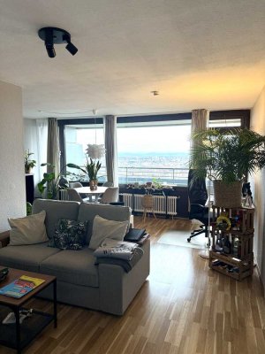 Einzigartige Penthouse-Wohnung mit Blick über Mannheim zu vermieten