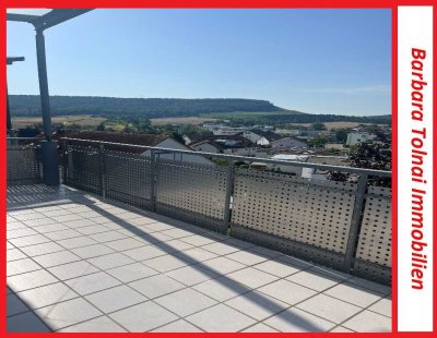 Helle 4,5-Zimmer-Maisonette-Wohnung mit Ausblick