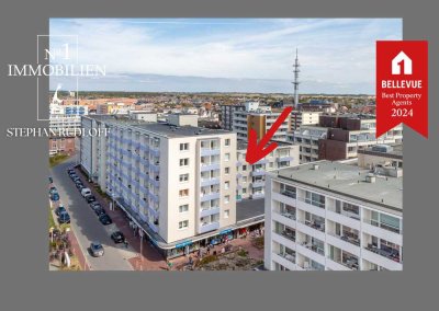 Beste Lage: Moderne 2 Zimmerwohnung mit Südbalkon, Ferienwohnen genehmigt