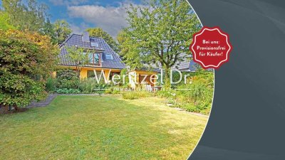 PROVISIONSFREI für Käufer – Großzügiges EFH mit wunderschönem Garten und zusätzlichem Bauland