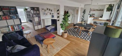 Nähe Hbf - 2-Zimmer-Wohnung mit Süd-Terrasse - Loft-Style