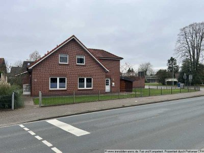 Mehrfamilienhaus mit 4 Wohnungen und 2 Garagen im Zentrum von Westerstede