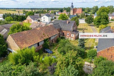 IMMOBERLIN.DE - Großes Anwesen auf 7.000 m2 mit viel Potential in naturverbundener Lage