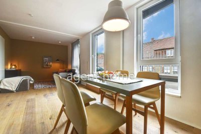 MÖBLIERT - URBAN und STYLISCH - Tolle Citywohnung mit Dachterrasse nahe Marienplatz