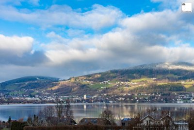 Fantastischer Mondseeblick - Traumhafte Dachgeschosswohnung mit Einliegerwohnung und Garten